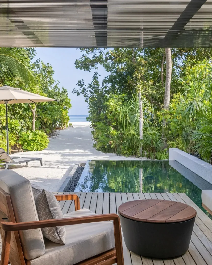 Beach Pool Villa at Alila Kothaifaru Maldives, Raa Atoll