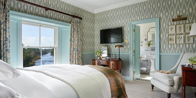 Ballynahinch Castle — Classic Riverside Room