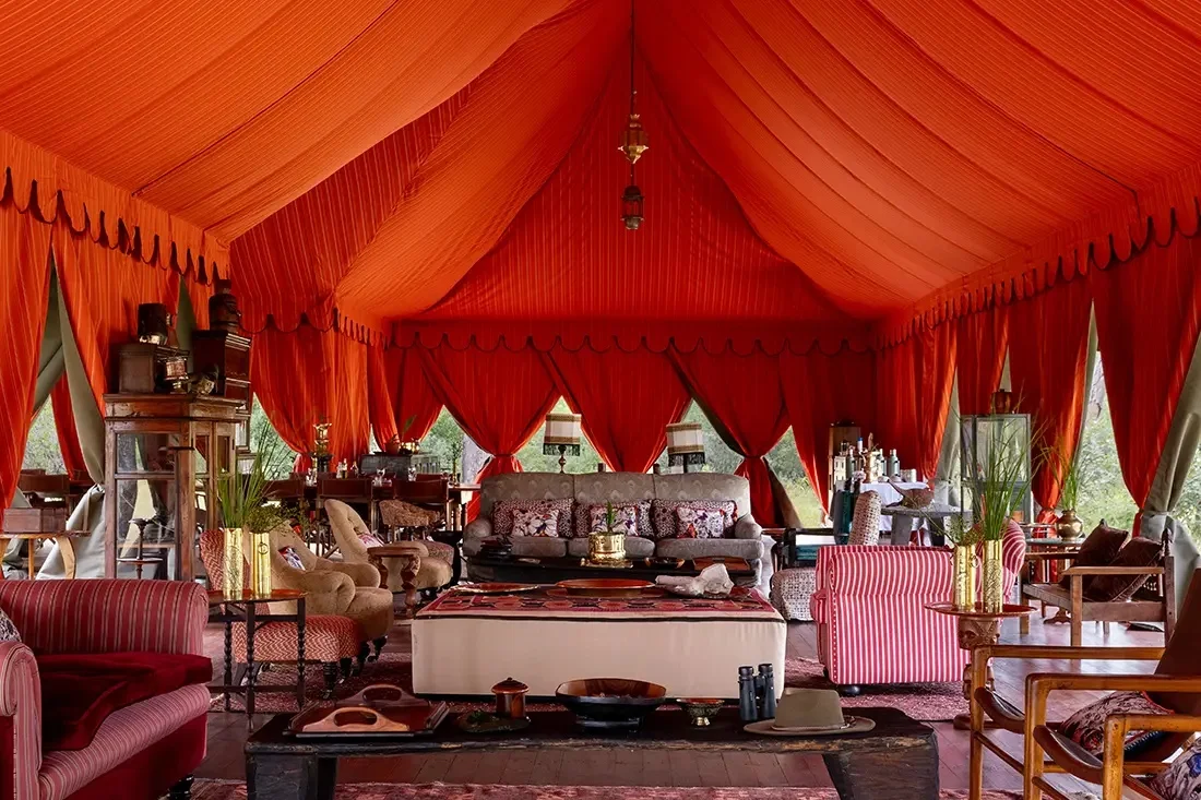 Mbamba Camp — Interior