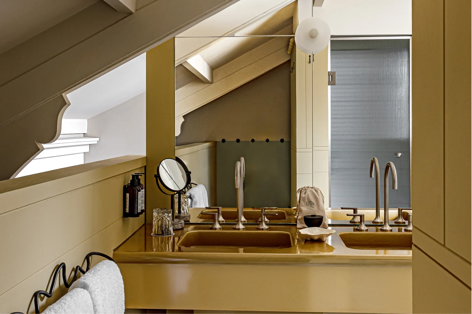 The contemporary interiors of Cowley Manor Experimental in the Cotswolds